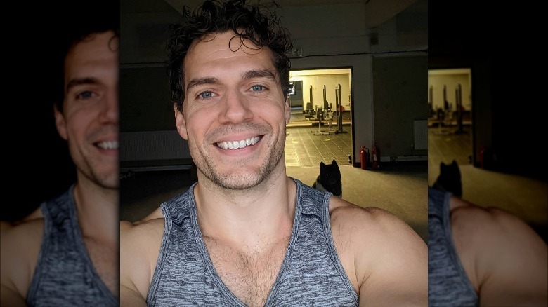 Henry Cavill smiling