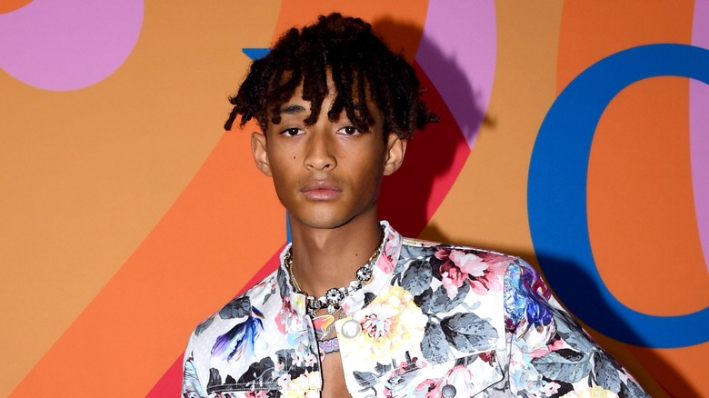 Jaden Smith posing