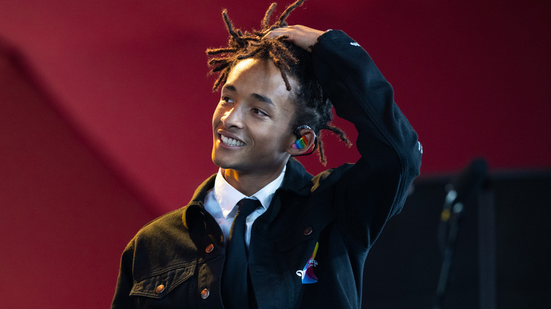 Jaden Smith smiling