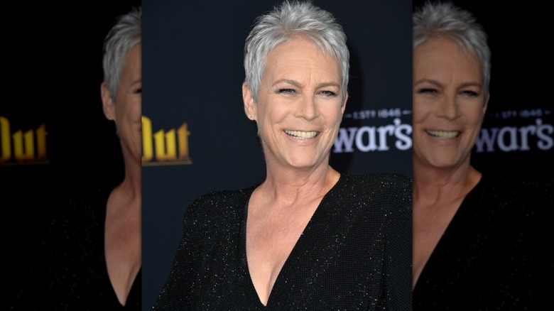 Jamie Lee Curtis smiling