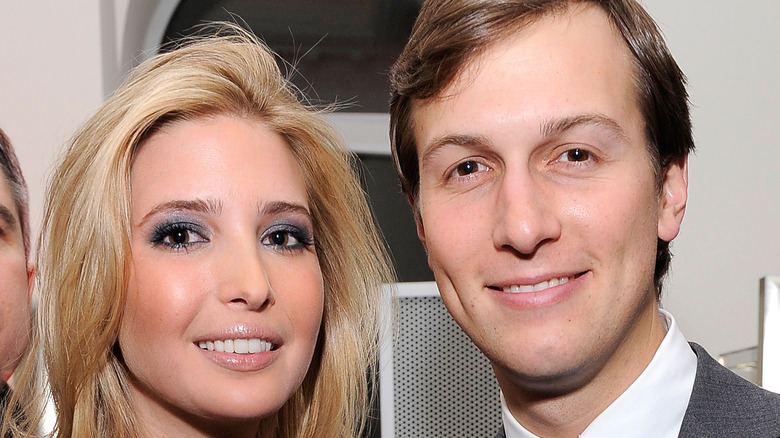 Ivanka Trump, Jared Kushner smiling