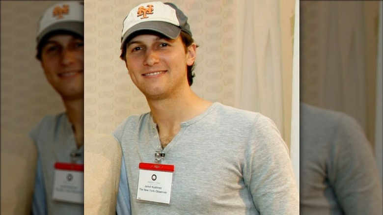 Jared Kushner wearing hat 