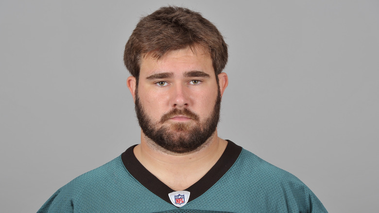 Jason Kelce's NFL headshot from his rookie year