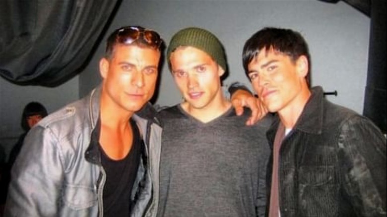 Jax Taylor, Tom Schwartz, and Tom Sandoval early in his modeling days