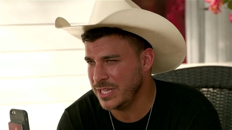 Jax Taylor in a cowboy hat