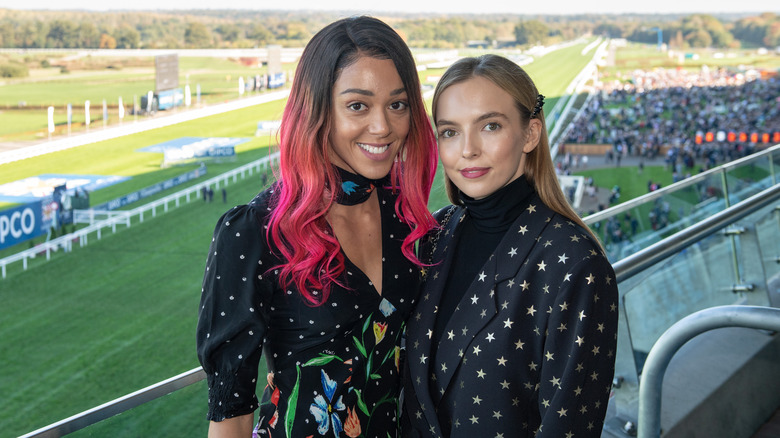 Katarina Johnson-Thompson and Jodie Comer