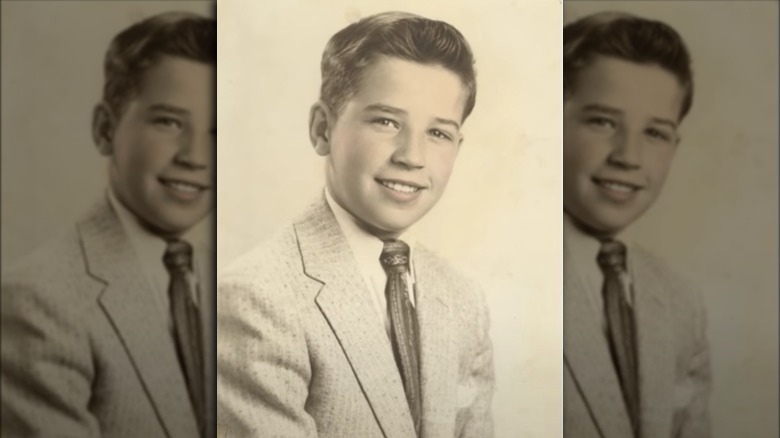 Joe Biden young yearbook photo