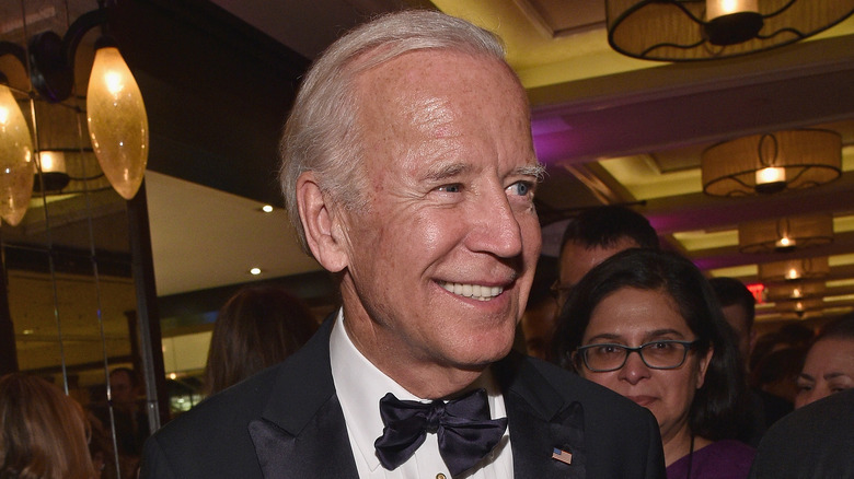 Joe Biden in a tuxedo