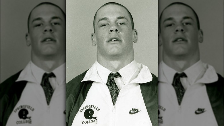 John Cena college football photo