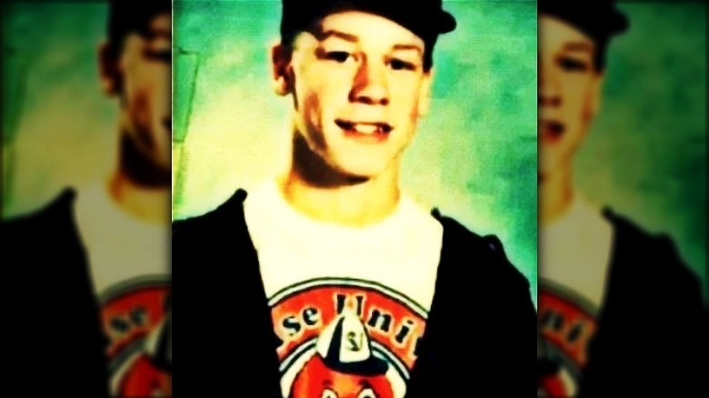 John Cena school yearbook photo