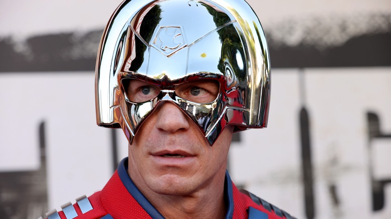 John Cena in Peacemaker costume