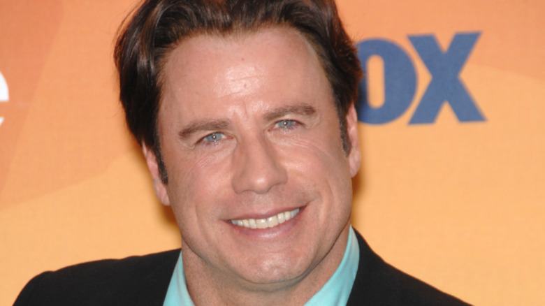 John Travolta smiling