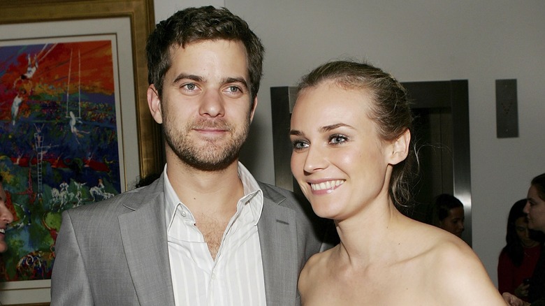 Joshua Jackson, Diane Kruger, both smiling