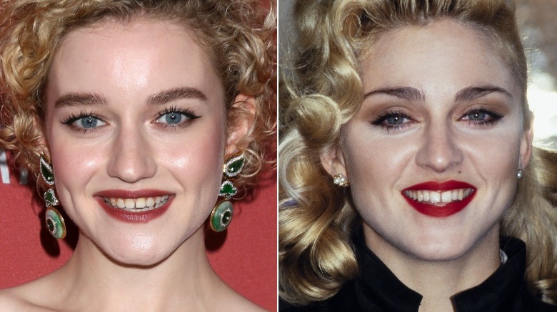 Julia Garner and Madonna split