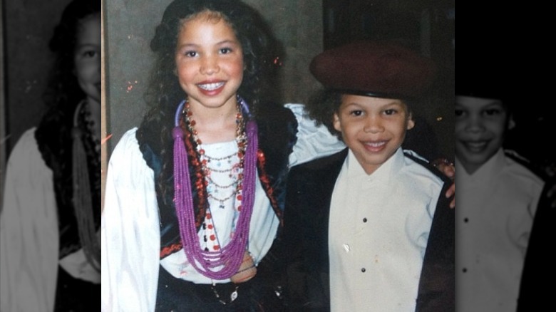 Jurnee Smollett and Jake Smollett