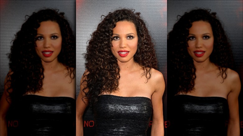 Jurnee Smollett smiling in 2013