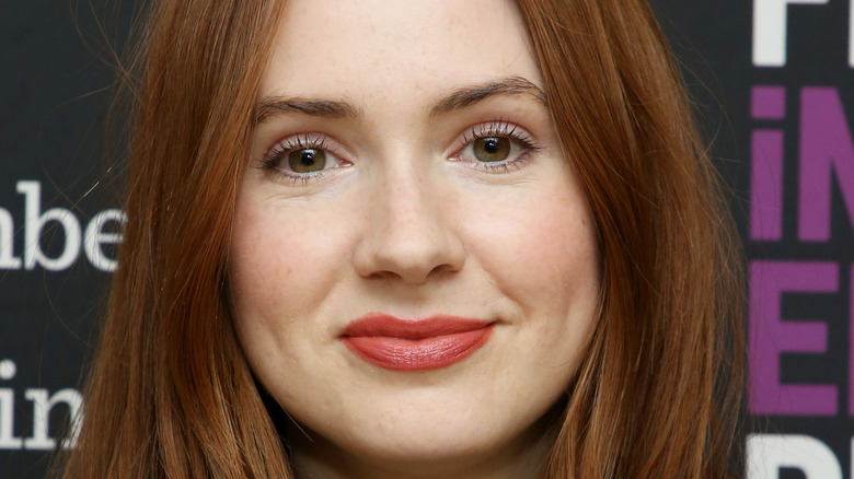 Karen Gillan smiling