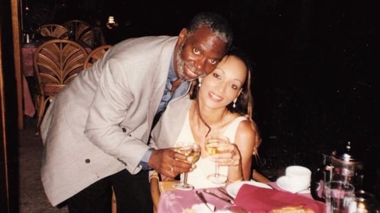 Karen Huger with her husband Raymond Huger in a photo on Instagram