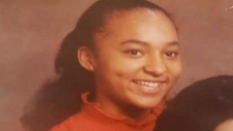 Karen Huger in a throwback photo as a teenager from Instagram