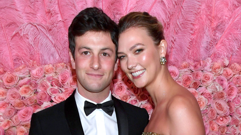 Karlie Kloss and Joshua Kushner smiling