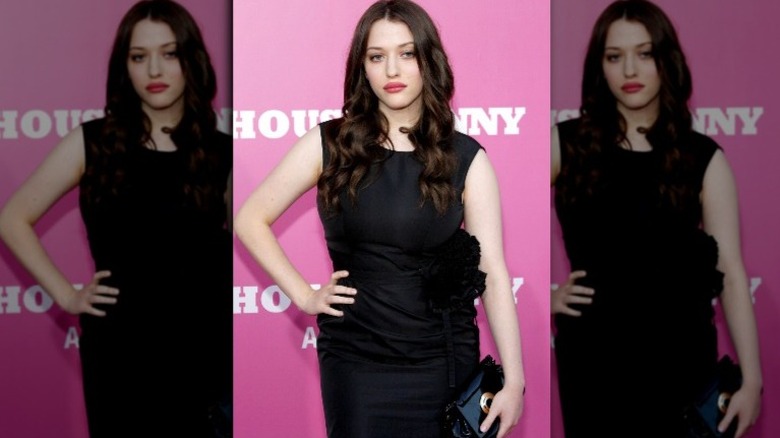 Kat Dennings at a premiere