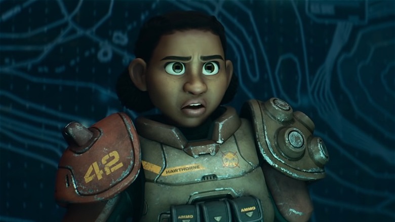 Keke Palmer's character Izzy in Lightyear