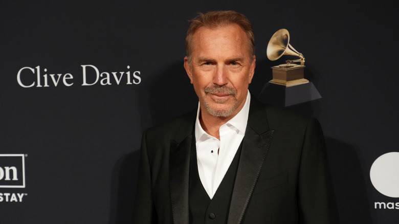 Kevin Costner smiling