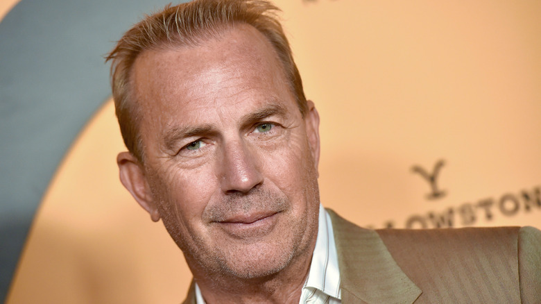 Kevin Costner smiling