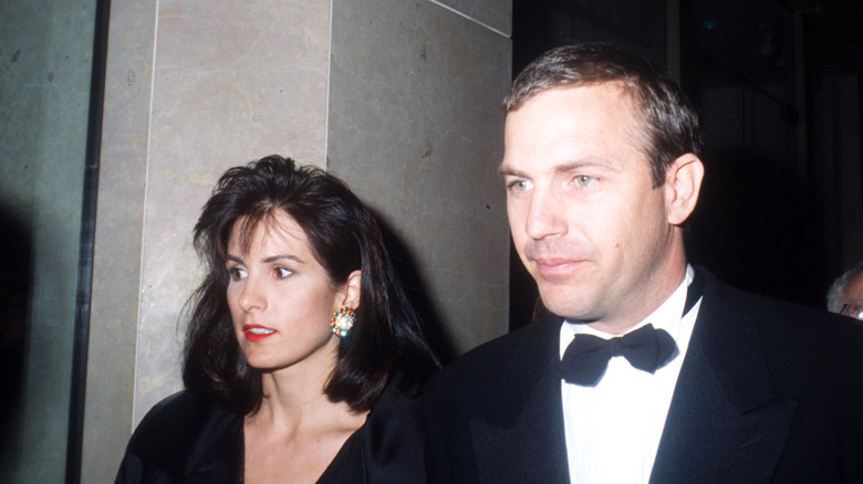 Kevin and Cindy Costner in 1992.