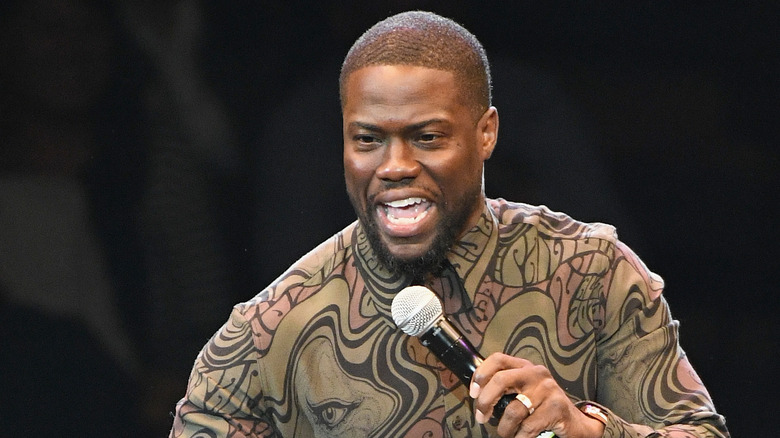 Kevin Hart performing in 2016