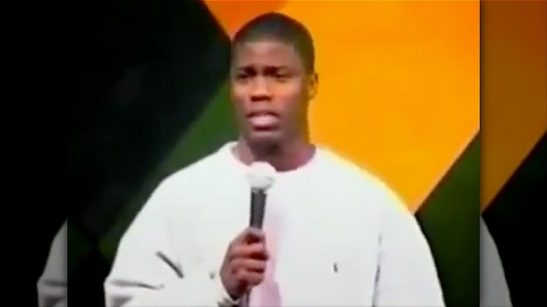 Kevin Hart performing at age 19