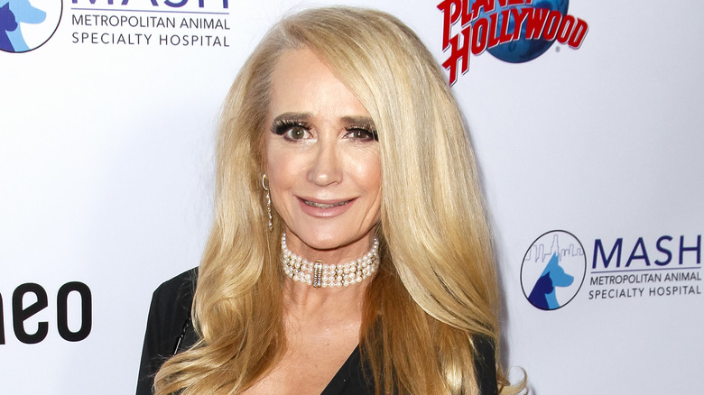 Kim Richards, smiling