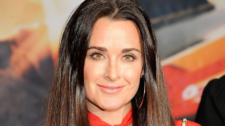 Kyle Richards on a red carpet