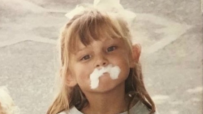 Lala Kent as a child