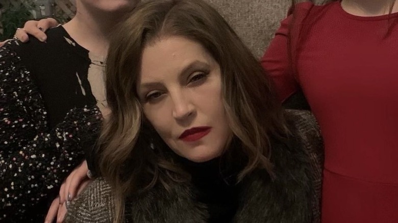 Lisa Marie Presley, looking sad, 2021 Instagram photo 