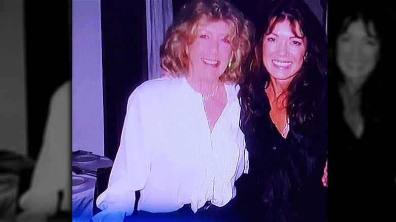 Jean and Lisa Vanderpump smiling