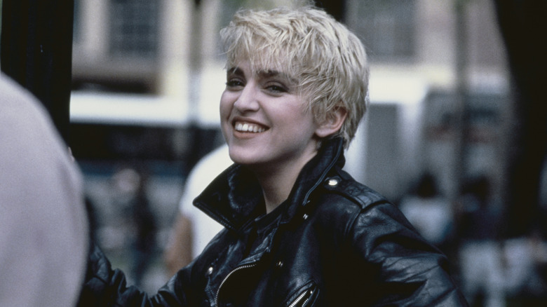 Madonna making Papa Don't Preach video