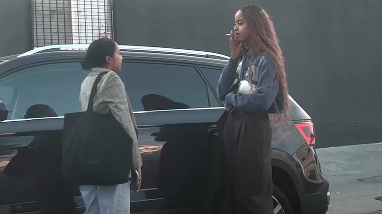 Malia Obama smoking