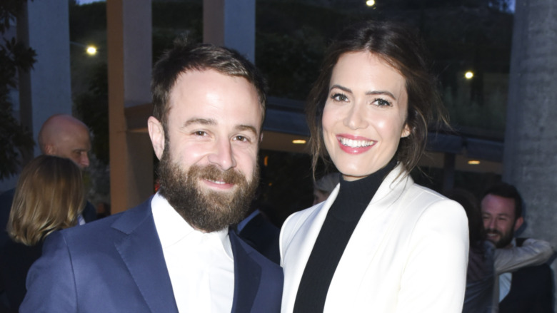 Mandy Moore and Taylor Goldsmith at an event