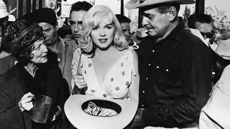 Marilyn Monroe acting in The Misfits 