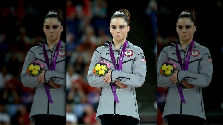 McKayla Maroney makes annoyed face