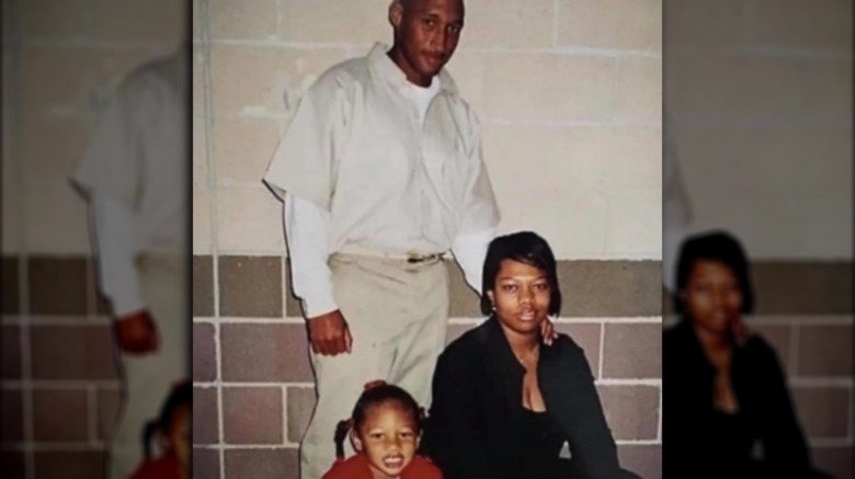 Megan Thee Stallion pictured with her father and mother