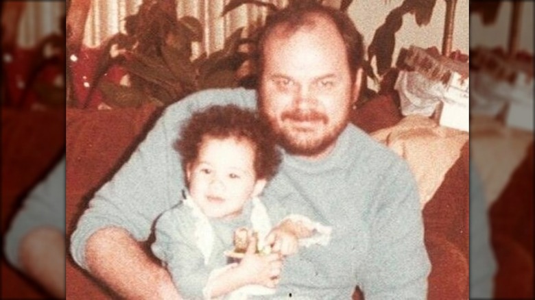 Meghan Markle and Thomas Markle in a throwback photo posted to Meghan's since-deleted Instagram