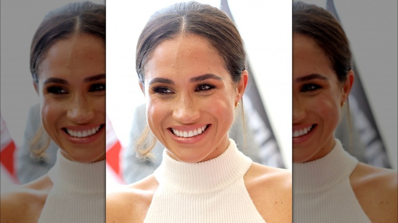 Meghan Markle smiling