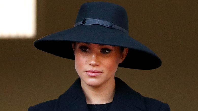 Meghan Markle at the Annual Sunday Remembrance Memorial 