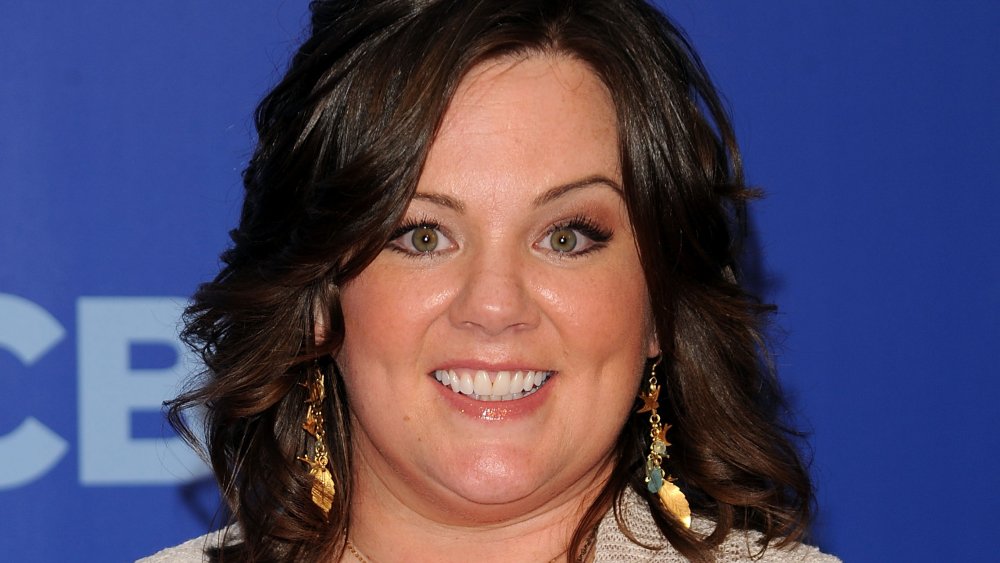 Melissa McCarthy smiling at a CBS event