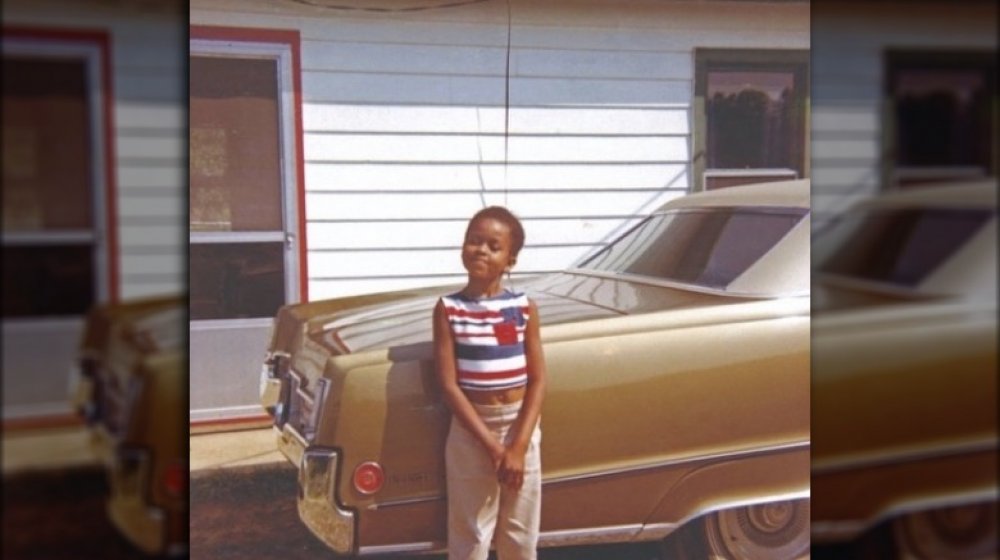 Michelle Obama as a child in a throwback Instagram photo 