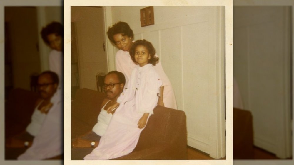 Frasier Robinson, Marian Robinson, and Michelle Obama in a throwback pic on Instagram 