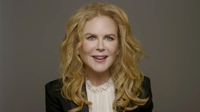 Nicole Kidman smiling in 2021