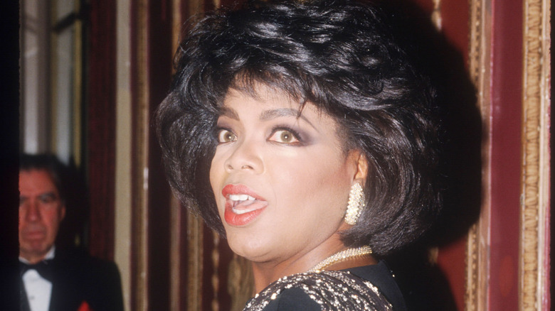 Oprah Winfrey looking surprised 1992